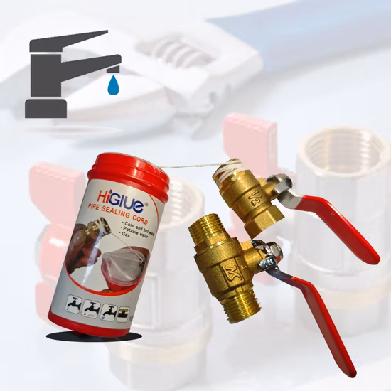 150m Pipe Sealing Thread String Cord Sealing Cord for Water/Gas Leak