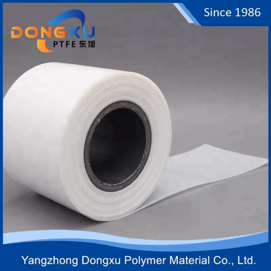 Pellicola in fogli raschiati PTFE bianco vergine al 100% bianco Pellicola a membrana PTFE con spessore personalizzato